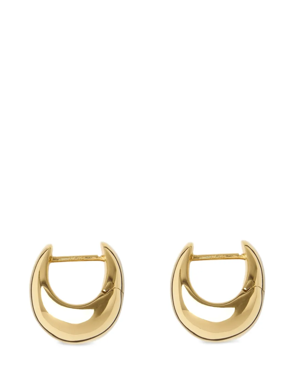 Lié Studio Orecchini a cerchio The Violet - Oro
