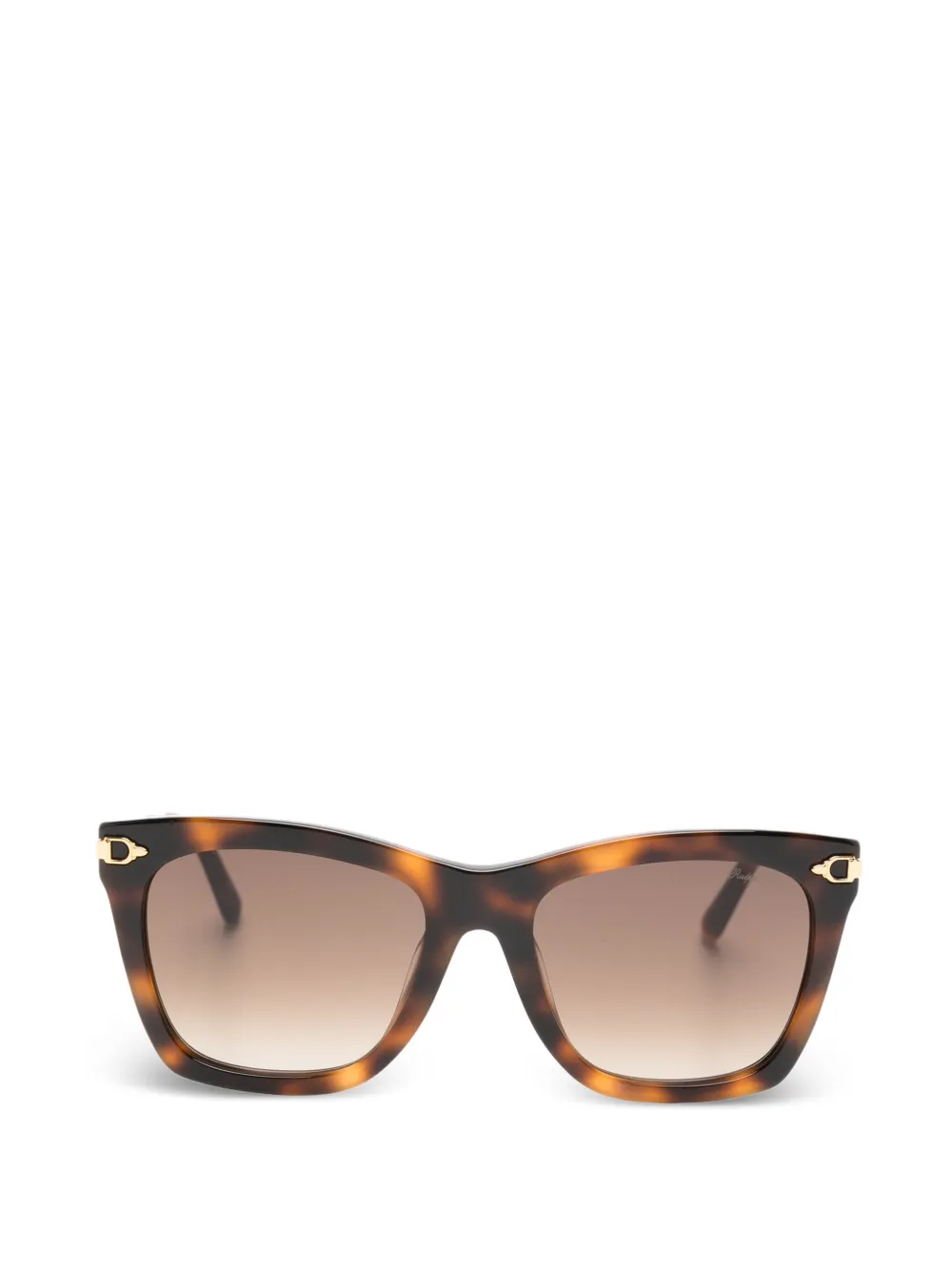 POLO RALPH LAUREN EYEWEAR Occhiali da sole con effetto tartarugato - Marrone