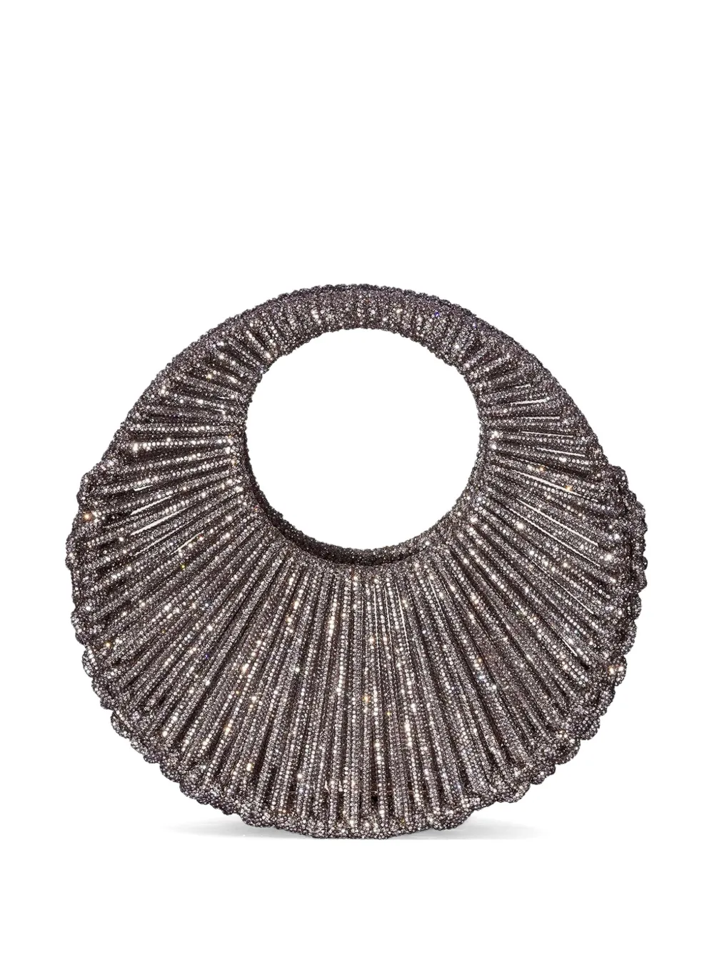 Hibourama resin handle tote bag - Grigio