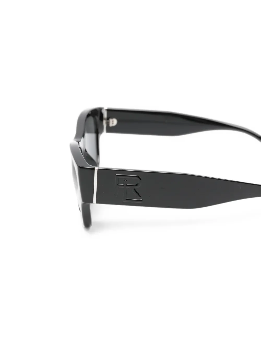 POLO RALPH LAUREN EYEWEAR Zonnebril met logodetail Zwart