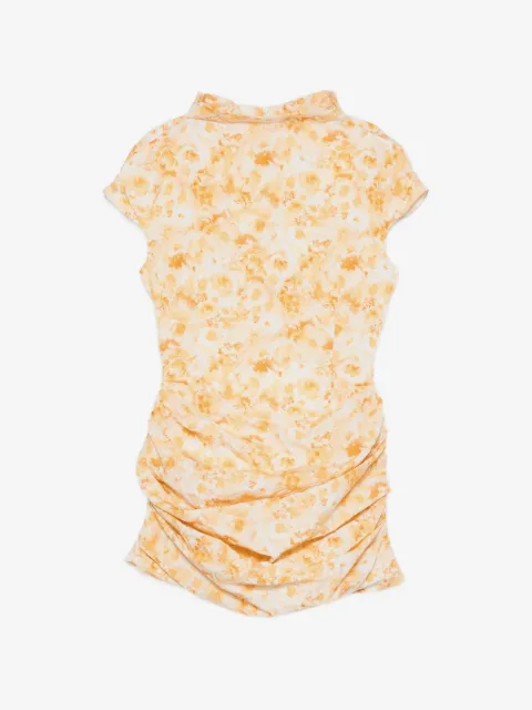 Magda Butrym vestido corto con motivo floral