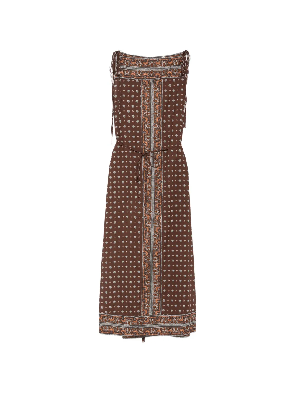 DÔEN Amarante midi dress - Brown