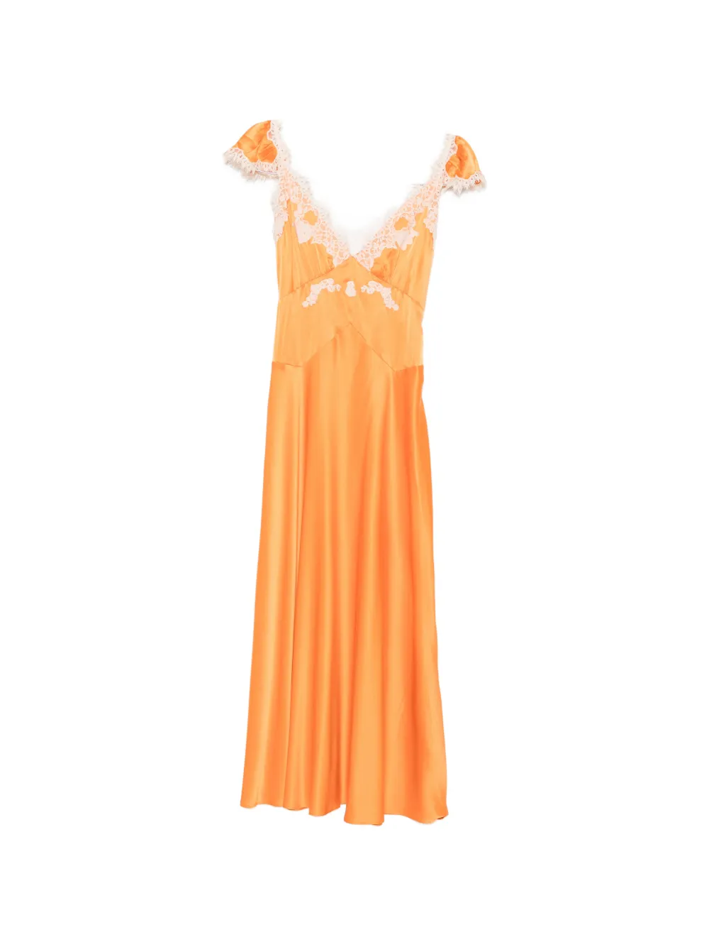 DÔEN Fiona midi dress - Orange