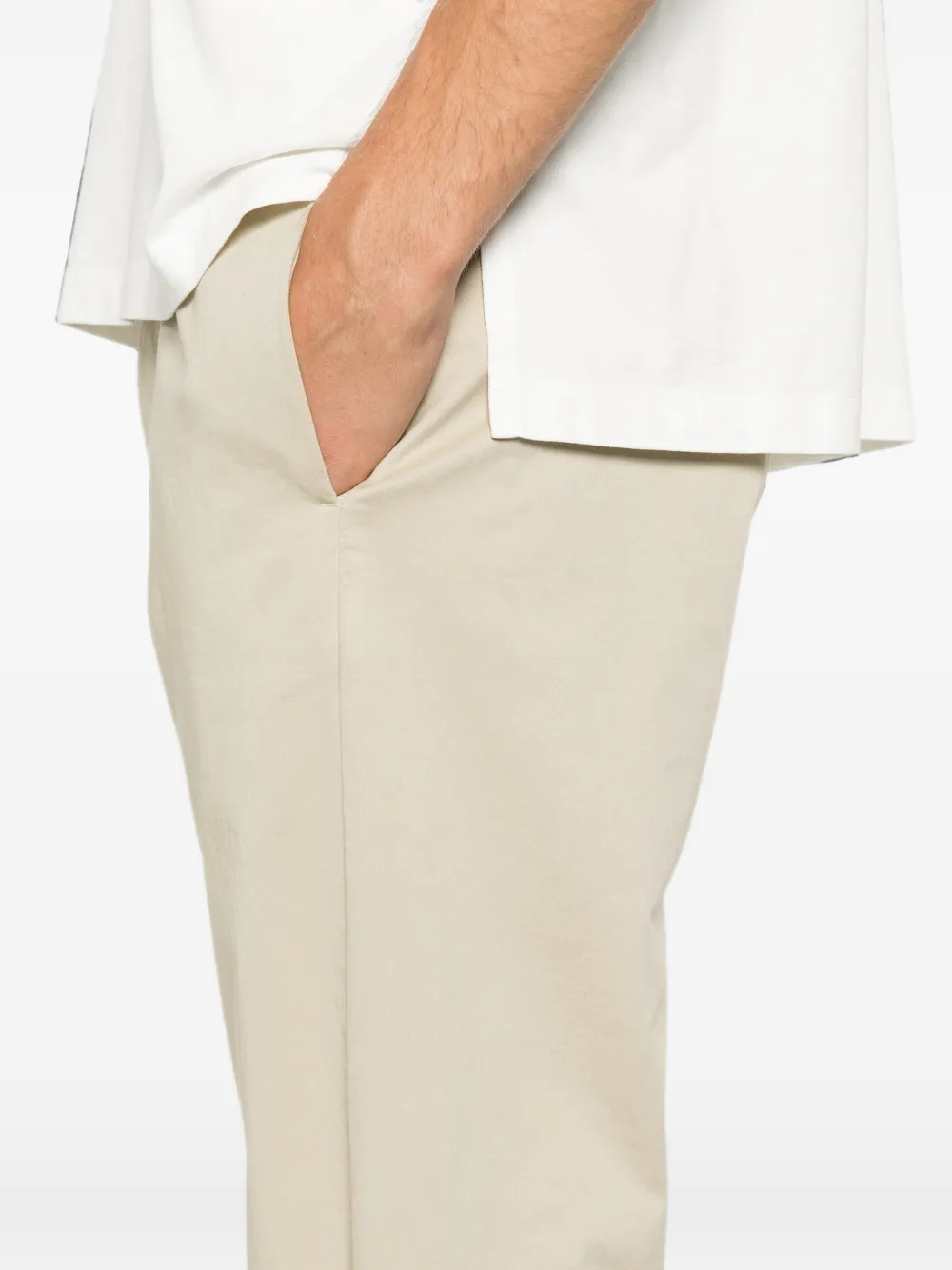 Barena Broek met Riobarbo zak Beige