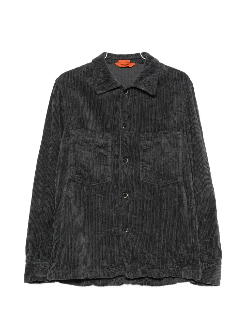 Barena Fio corduroy overshirt - Grau