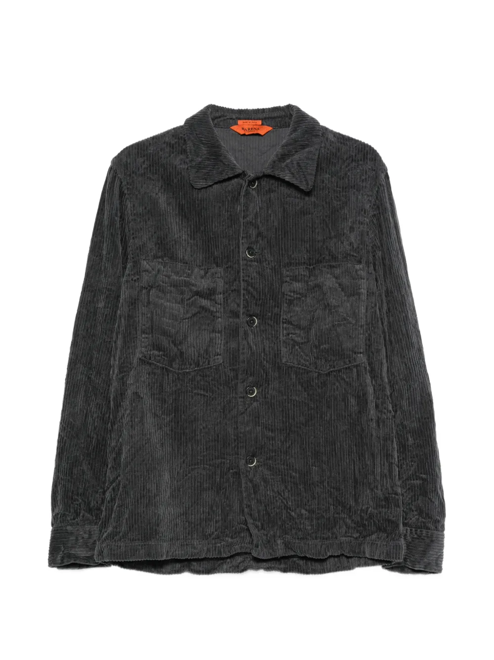 Barena Fio corduroy overshirt - Grau