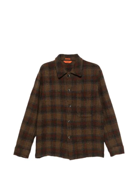 Barena Cedrone checked overshirt