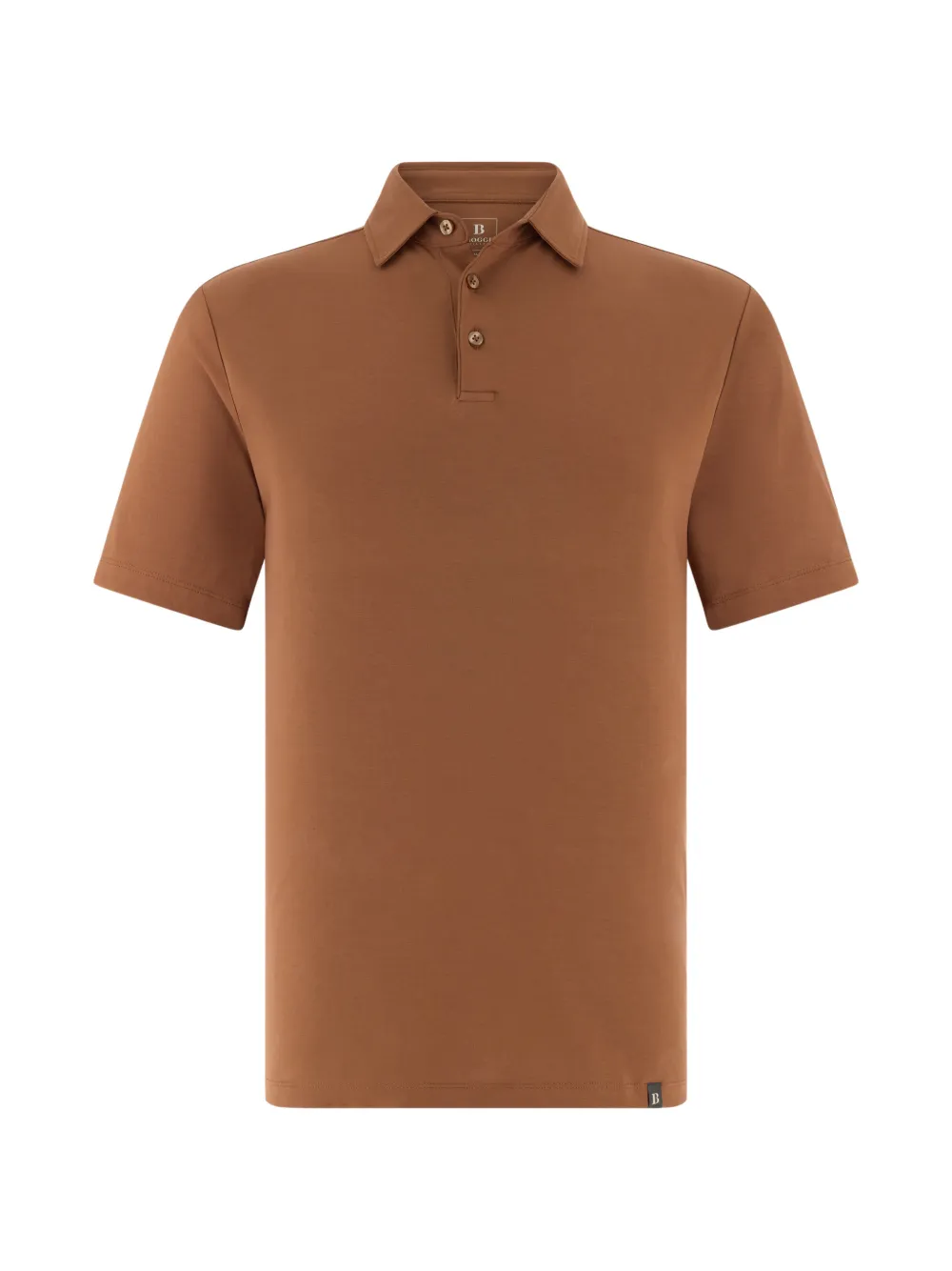 Boggi Milano Polo con bottoni - Marrone