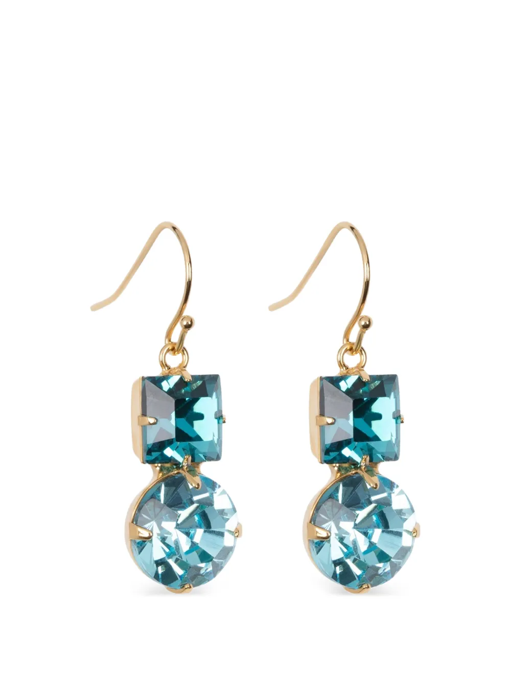 Jennifer Behr Kaiden crystal-embellished earrings - Gold
