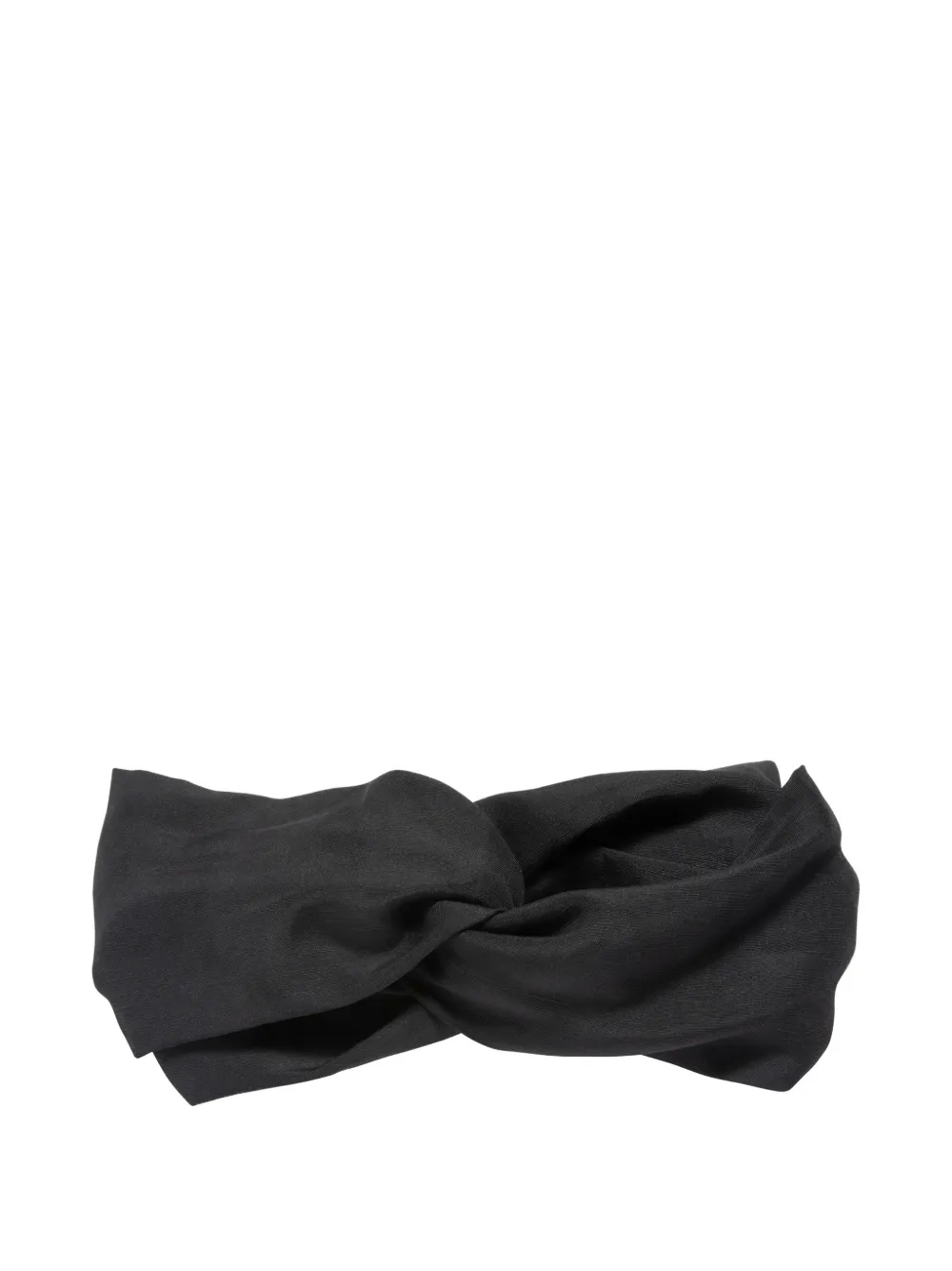 Jennifer Behr Jordan knot-detail head wrap - Nero