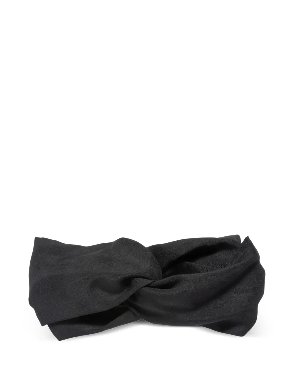 Jennifer Behr Jordan knot-detail head wrap - Schwarz