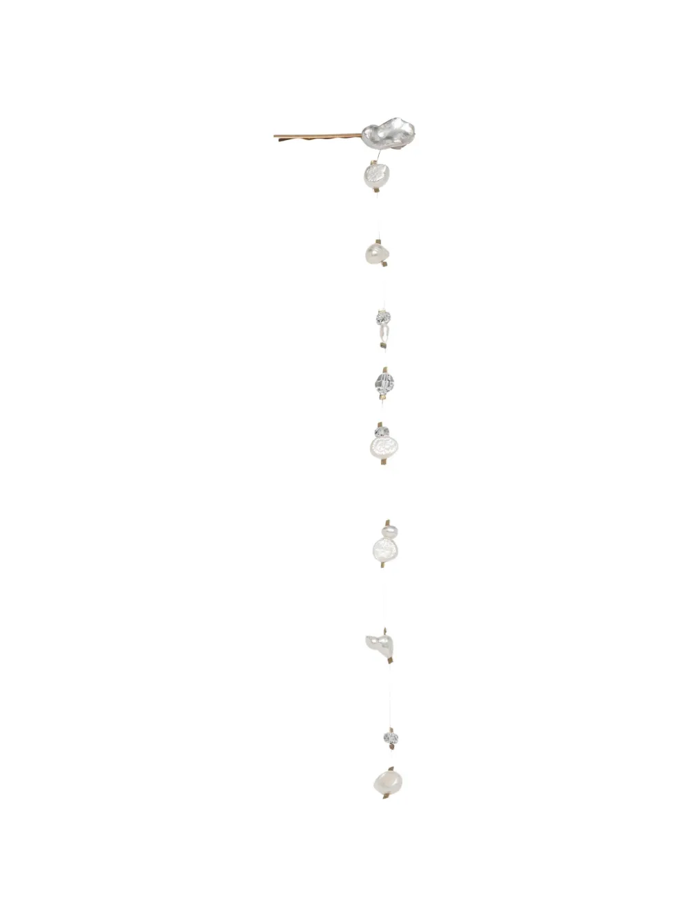 Jennifer Behr Perlita pearl-embellished bobby pin - Oro