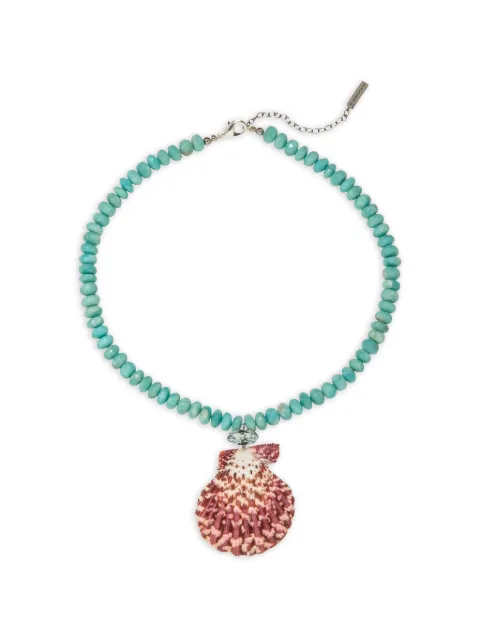 Jennifer Behr Carmen shell-pendant necklace