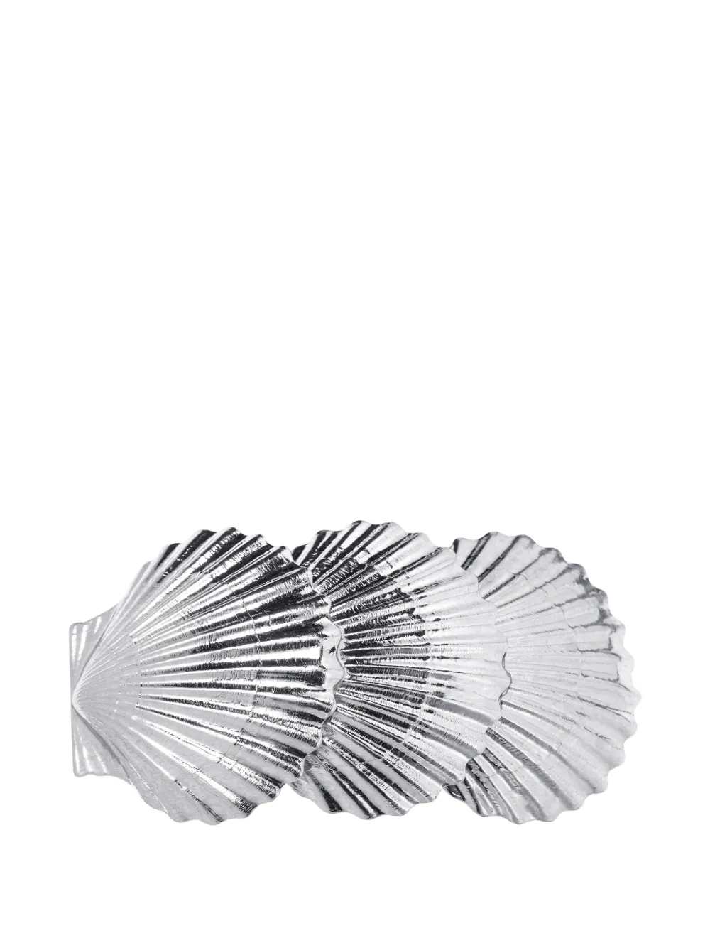 Jennifer Behr Siren shell-motif barrette - Argento