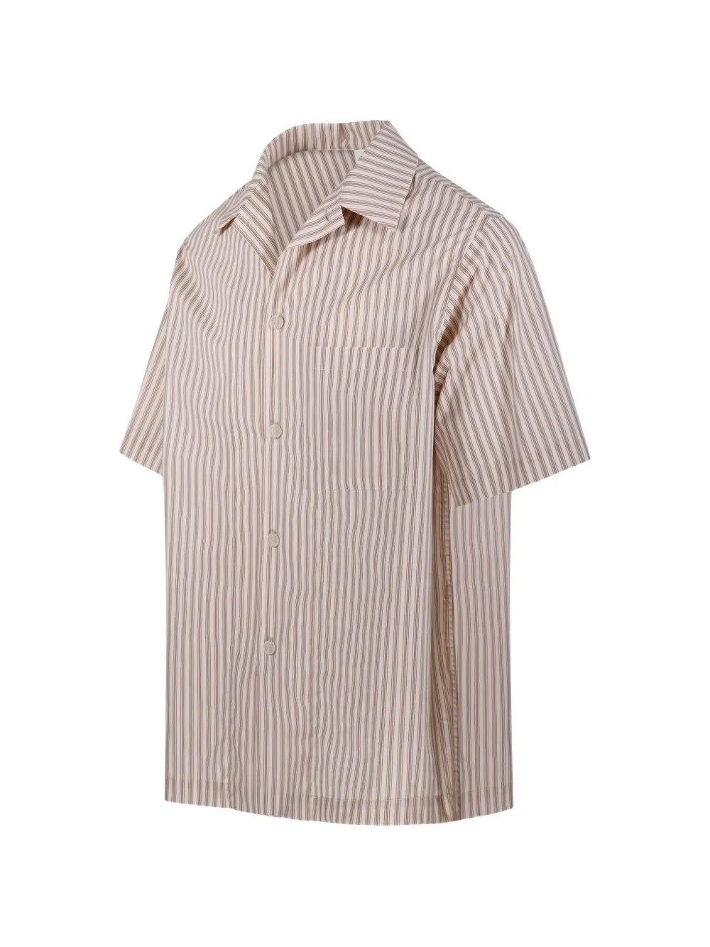  Hevo Striped Pocket Shirt - Neutrals 
