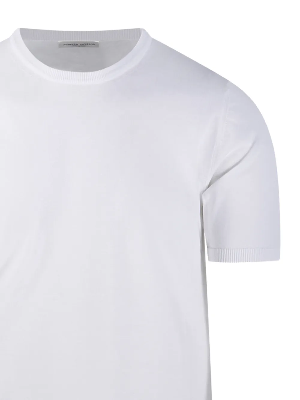 Roberto Collina Regular fit T-shirt Wit