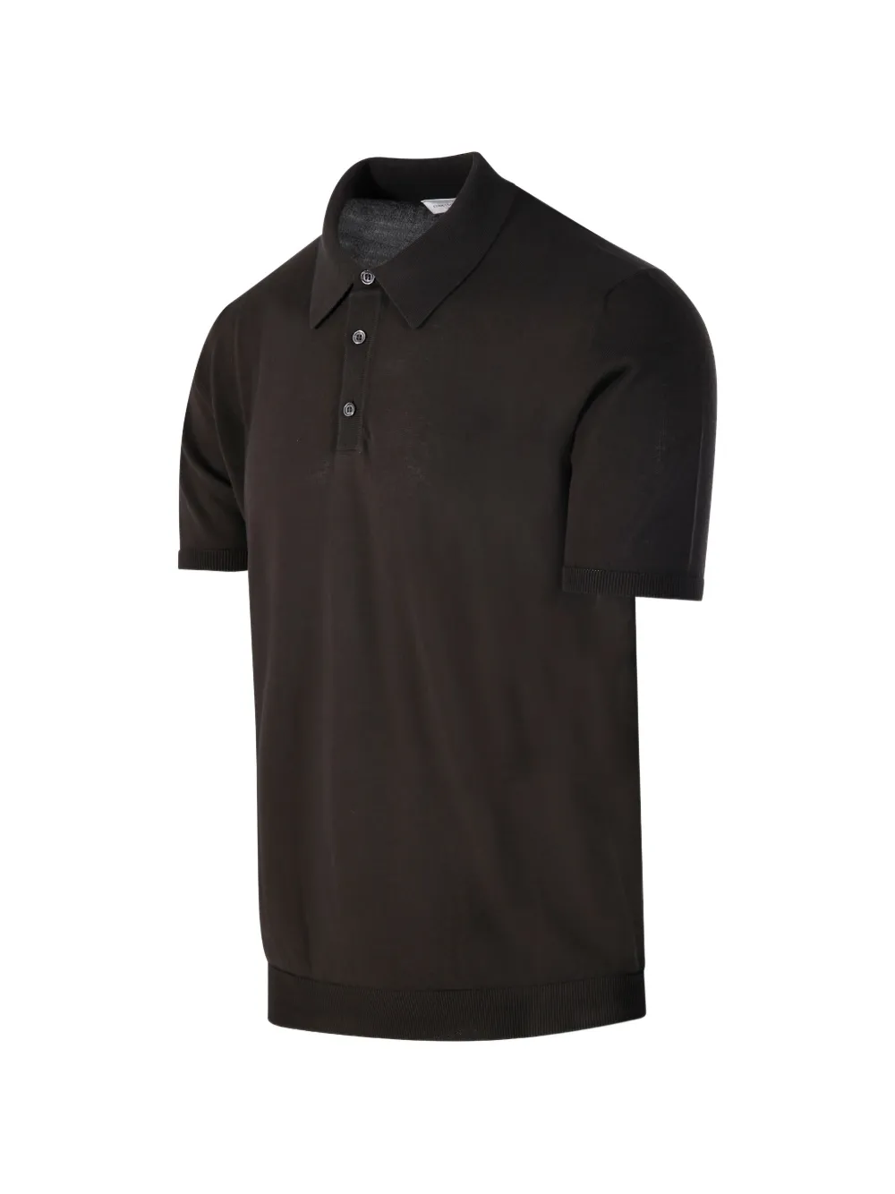 Roberto Collina Regular-fit poloshirt Bruin