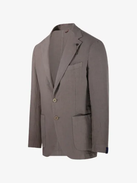 Santaniello buttoned pocket blazer