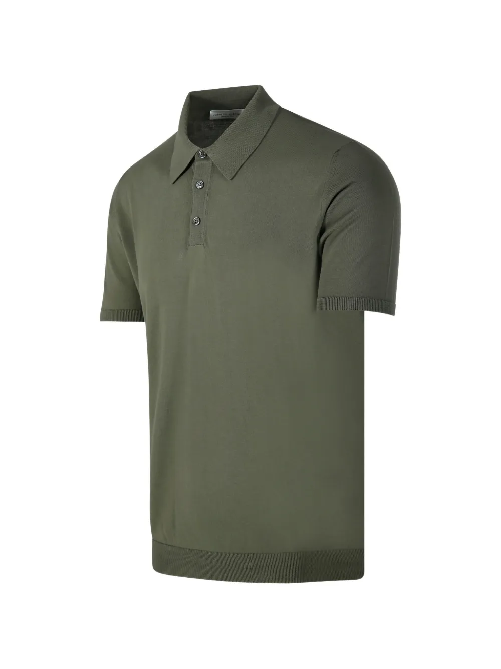  Roberto Collina Button Polo Shirt - Green 