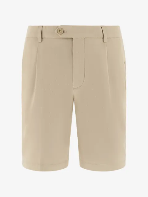 Boggi Milano bermudas con detalle de pinzas