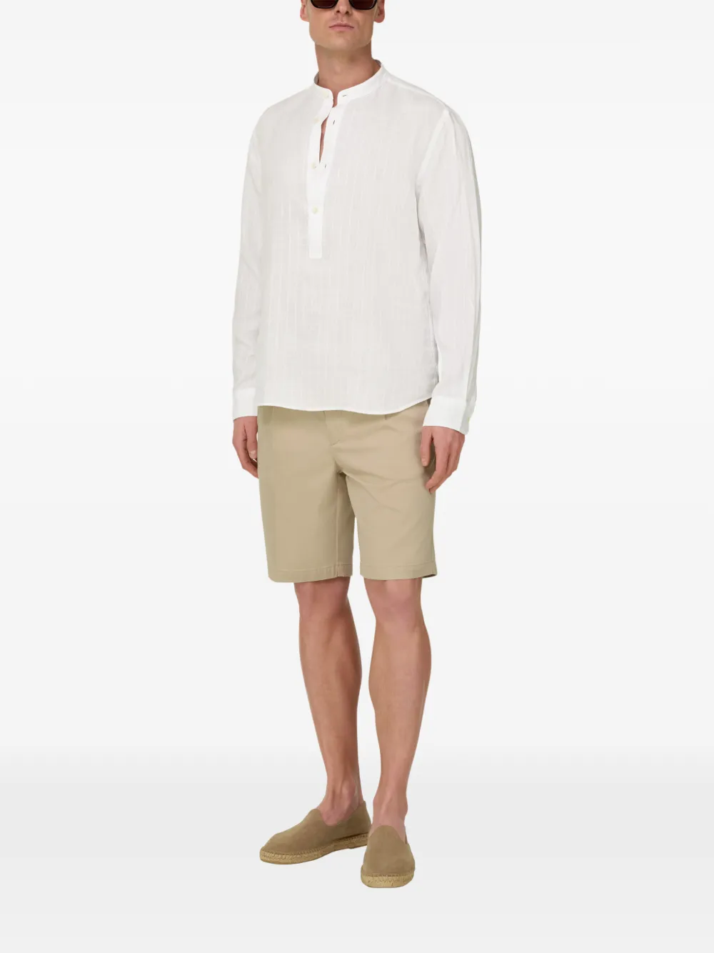 Boggi Milano 다트 디테일 버뮤다 쇼츠 | 치노 쇼츠 | Image 2
