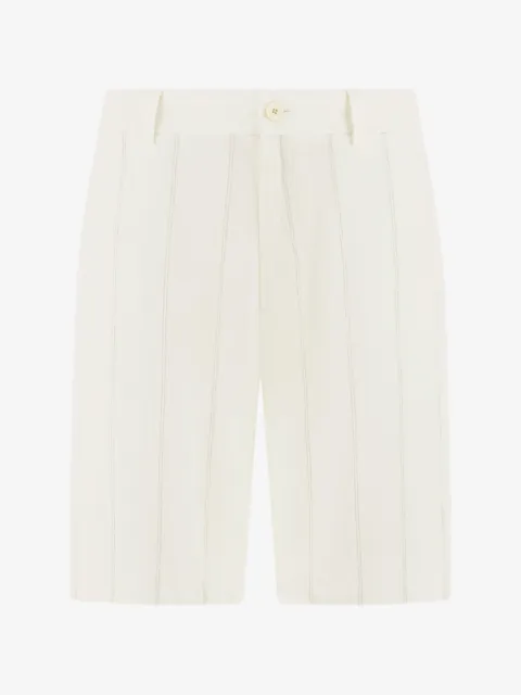Boggi Milano striped bermuda shorts