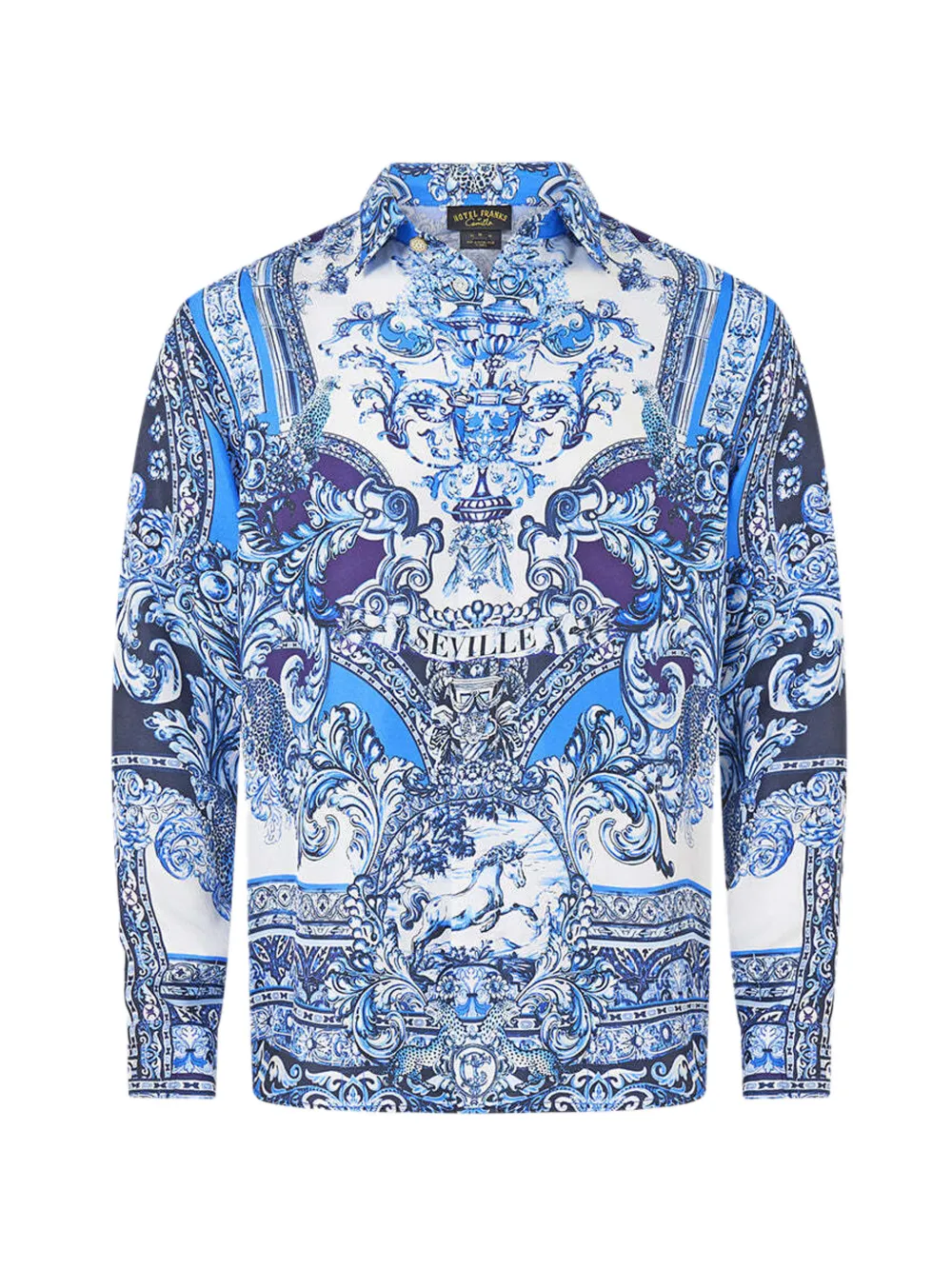 Camilla 타일 원더랜드 셔츠 | 블루