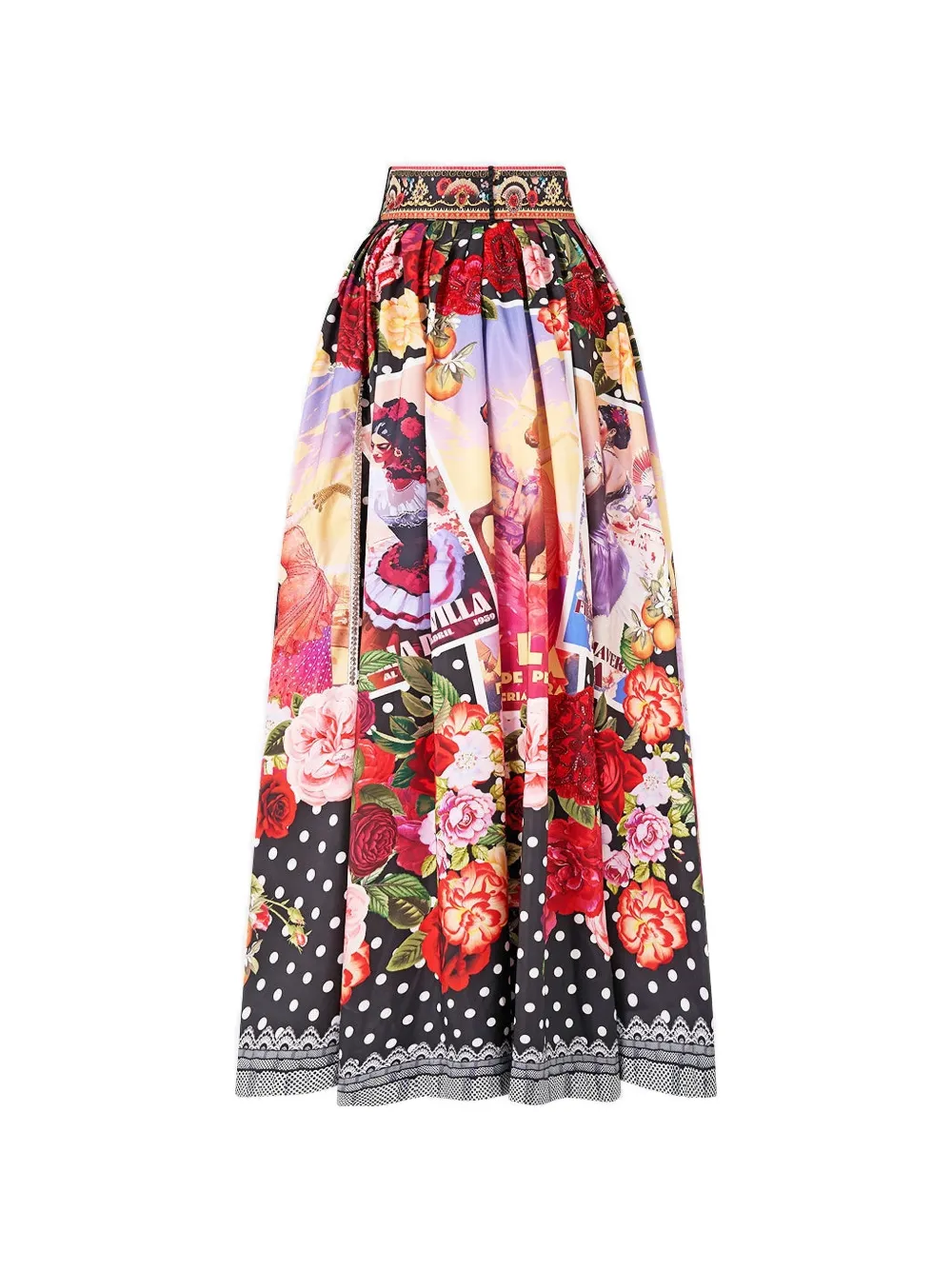  Camilla Daughters Of Duende Maxi Skirt - Black 