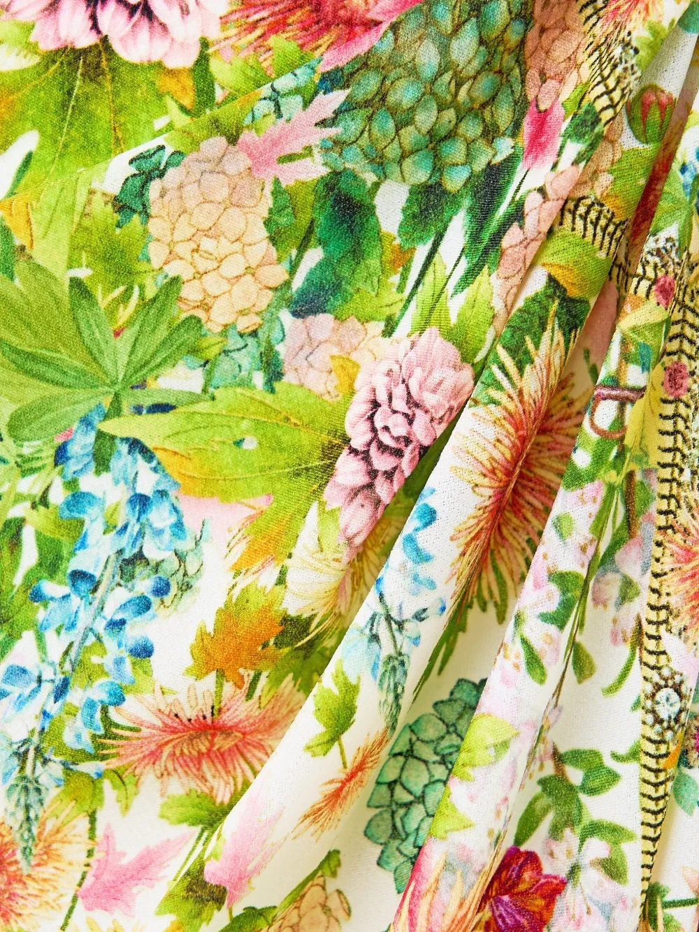  Camilla Gathered Split Sarong - White 