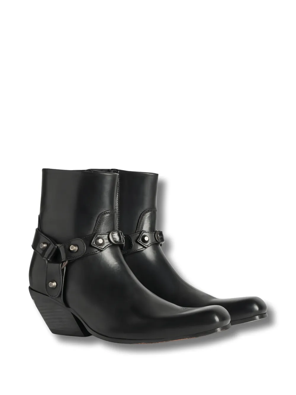 Balenciaga Memphis harness detail boots Zwart