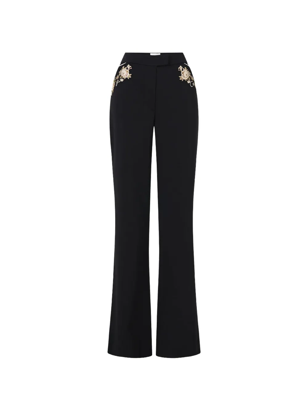 Camilla Flamenco folklore trousers - Nero