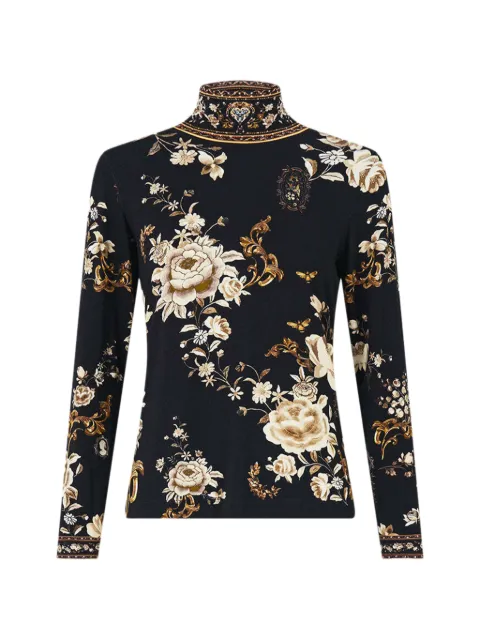 Camilla Flamenco Folklore floral top