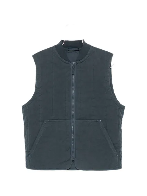 Stone Island quilted zip gilet