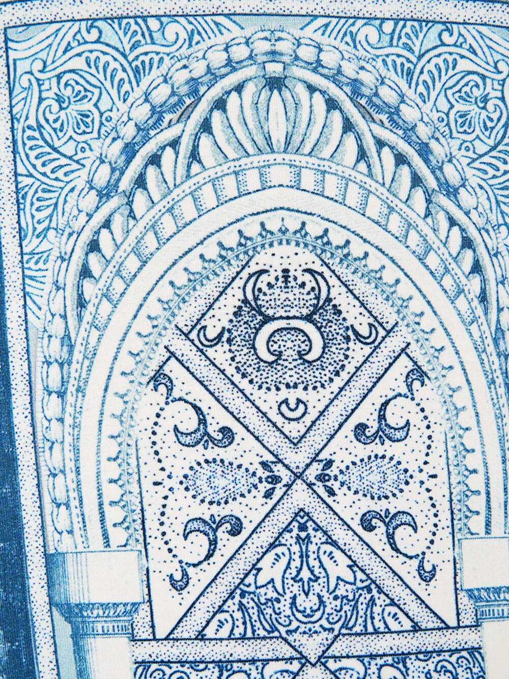  Camilla Patterned Turtleneck T-shirt - Blue 
