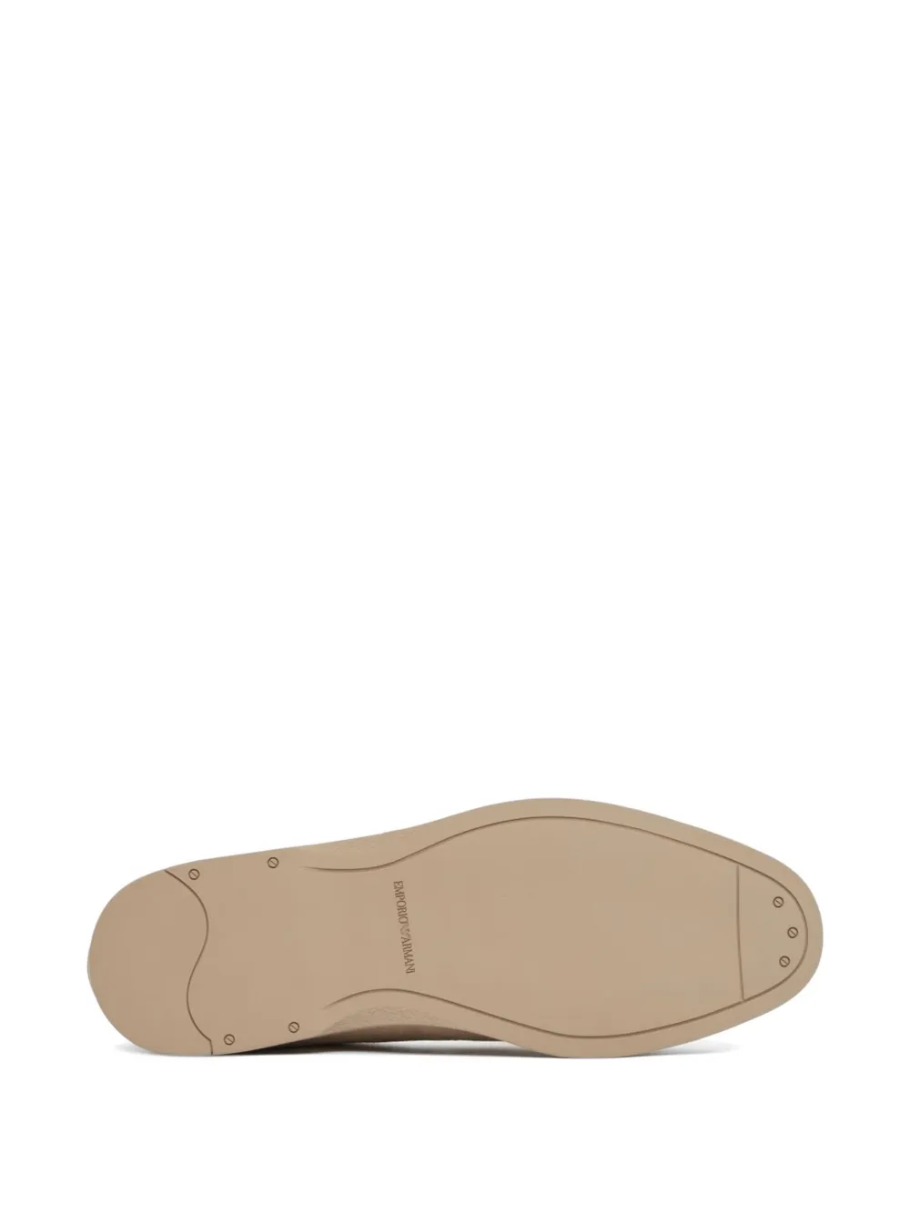 Emporio Armani Suède bootschoenen Beige