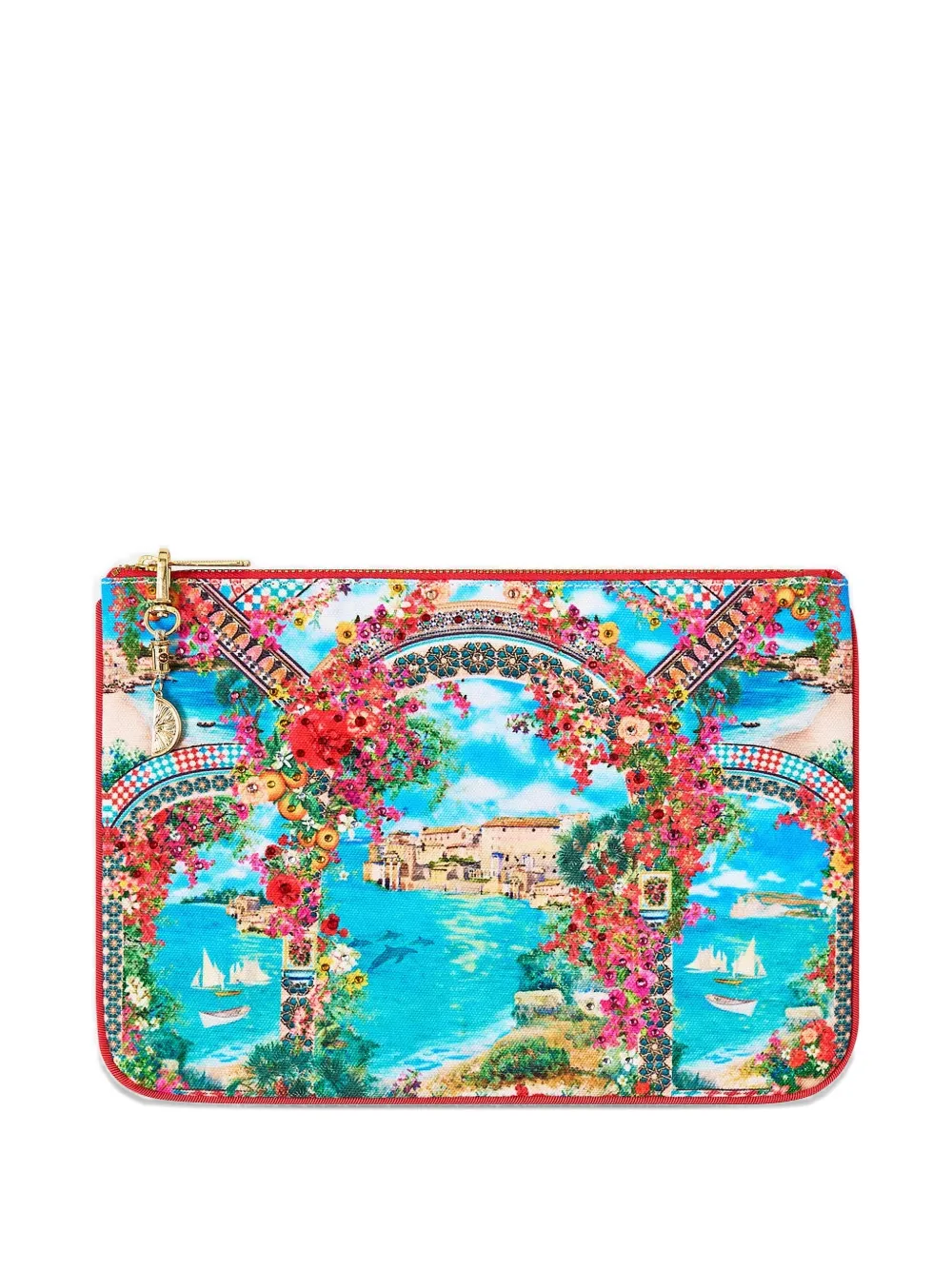  Camilla Meet Me In Mallorca Clutch - Blue 