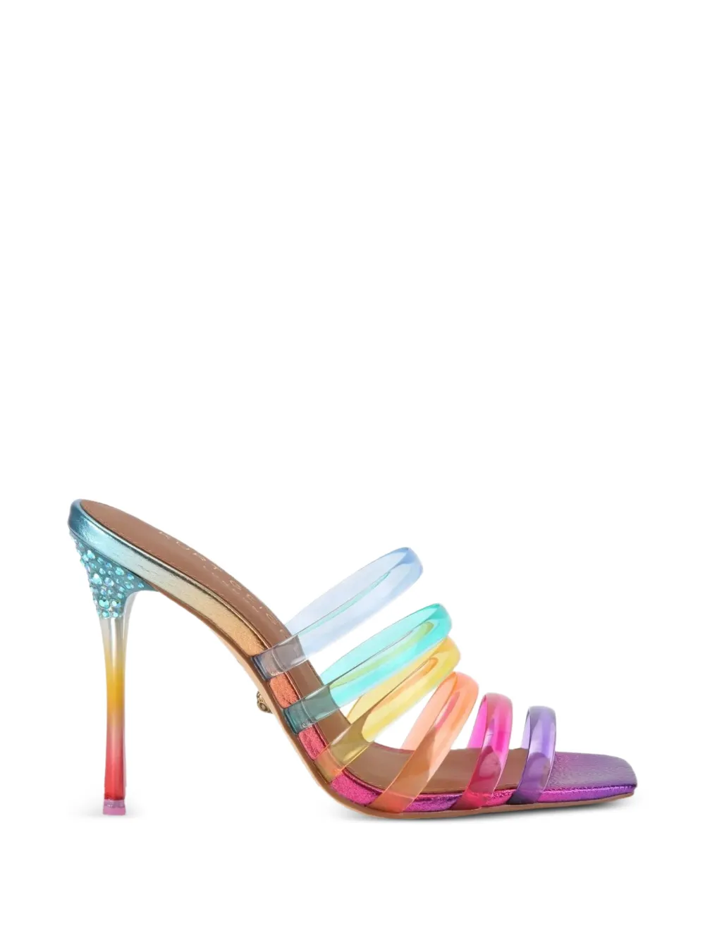 Kurt Geiger Rainbow sandalen met bandjes Bruin