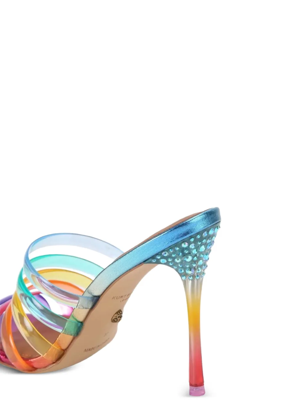 Kurt Geiger Rainbow sandalen met bandjes Bruin
