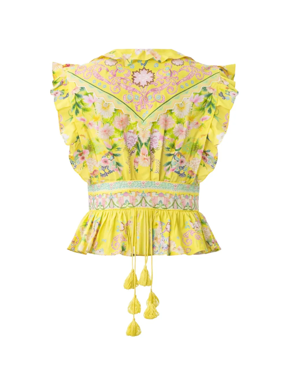  Camilla Lady Limonada Blouse - Yellow 