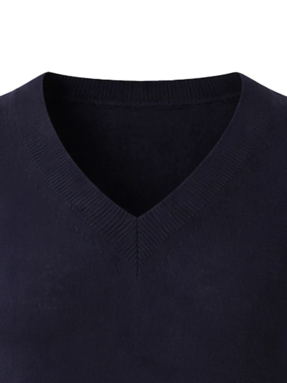  Weekend Max Mara Jersey Con Cuello En V - Azul 