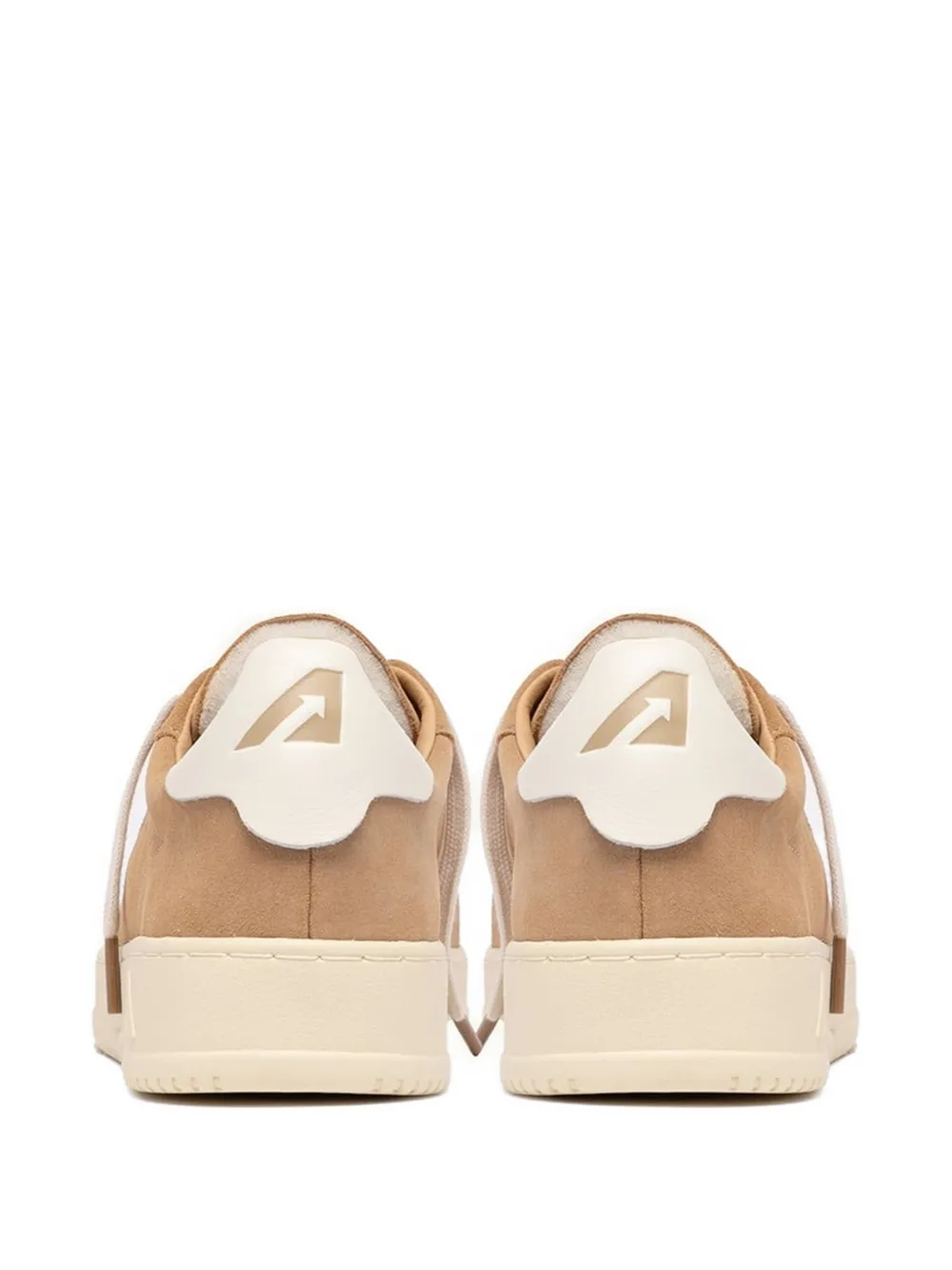 Autry Dallas Low suède sneakers met logodetail Beige