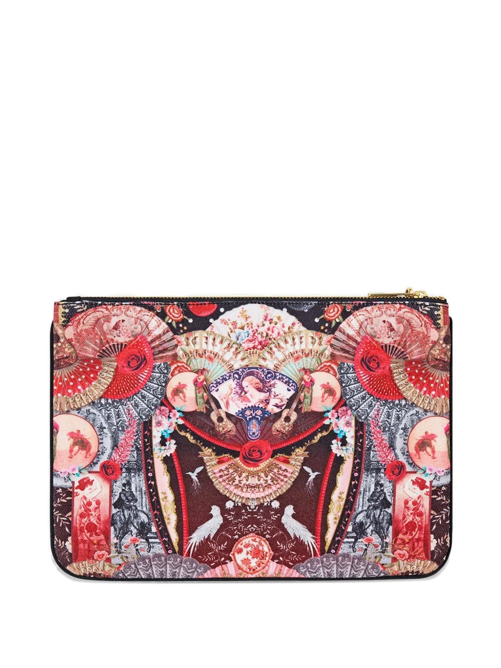  Camilla Embellished Clutch Bag - Black 