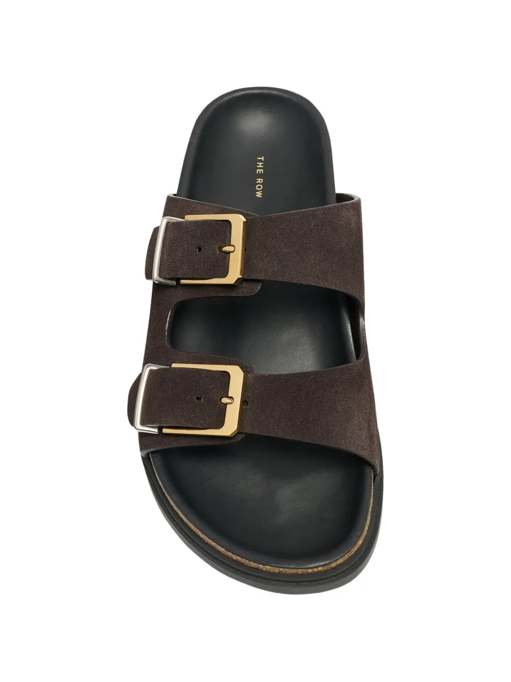 The Row Sandalen met gesp Bruin