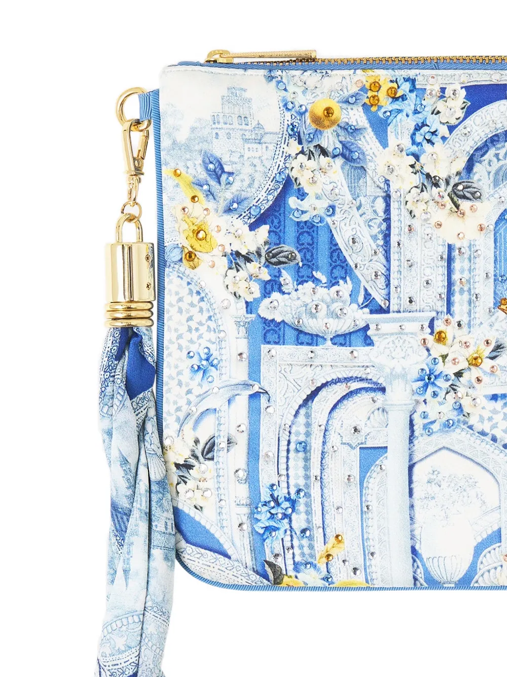  Camilla De Nada Granada Clutch Bag - White 