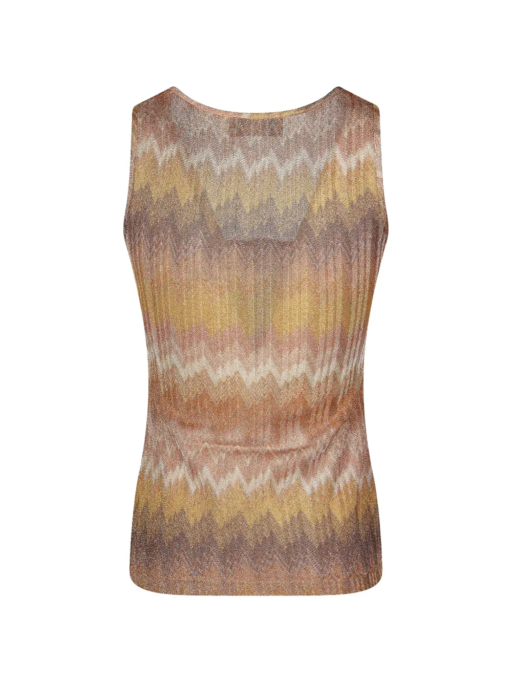  Missoni Button-front Chevron Top - Yellow 