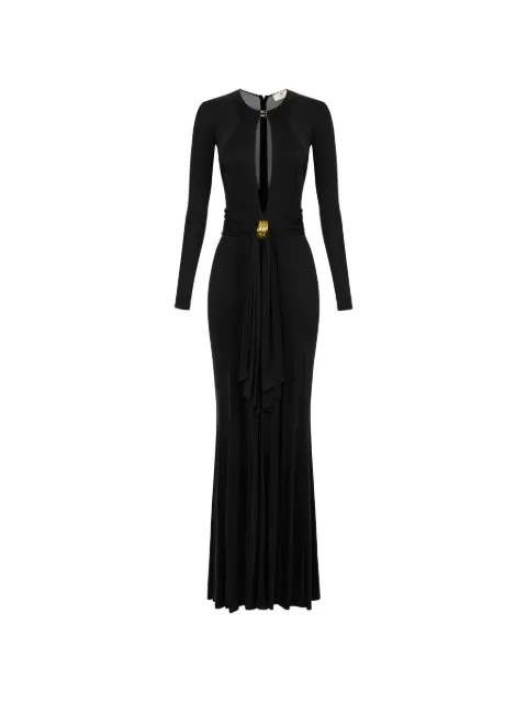 Elisabetta Franchi 钥匙孔垂坠超长连衣裙