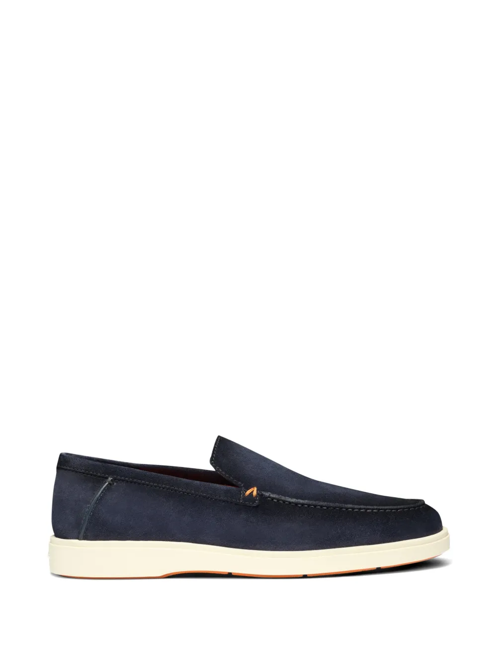 Santoni Detroit suede loafers - Blu