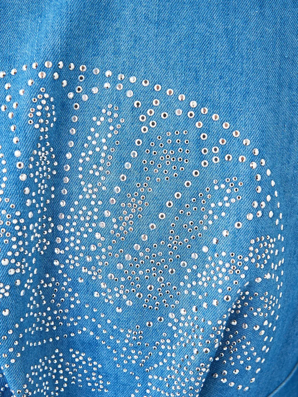  Camilla The Hum Of The Alhambra Cropped Wrap Shirt - Blue 