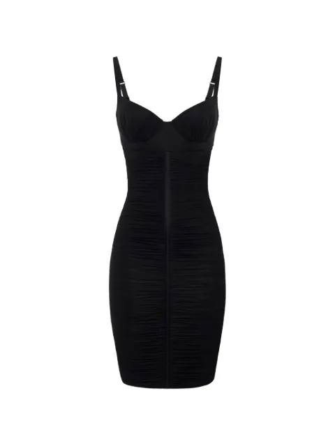 Elisabetta Franchi draped jersey sheath dress