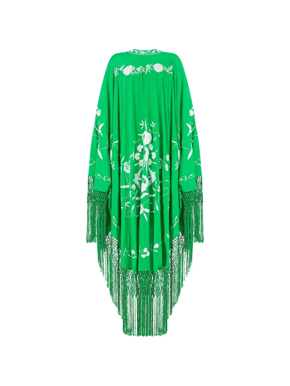  Camilla Sacromonte Señorita Draped High-low Jacket - Green 
